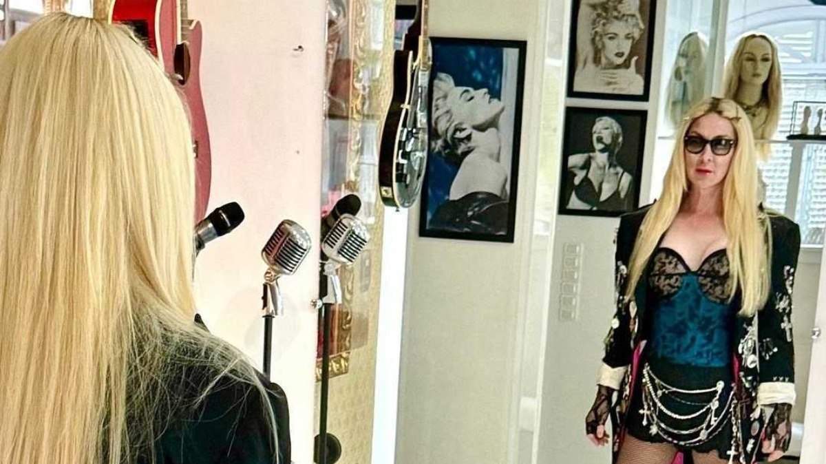 Rinaldo de Borba faz cosplay de Madonna há 30 anos