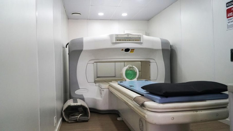 Estrutura móvel ficará disponível até o dia 15 Estrutura móvel ficará disponível até o dia 15