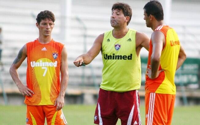 Renato Gaúcho em 2008, no Fluminense