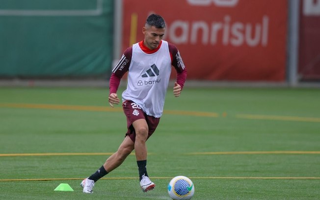 Treino do Inter no CT Parque Gigante