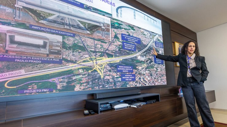 Obras sobre a Anhanguera prometem novo eixo viário em Jundiaí