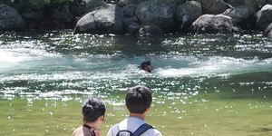 Mulher tira última foto de jovem antes de morte em cachoeira