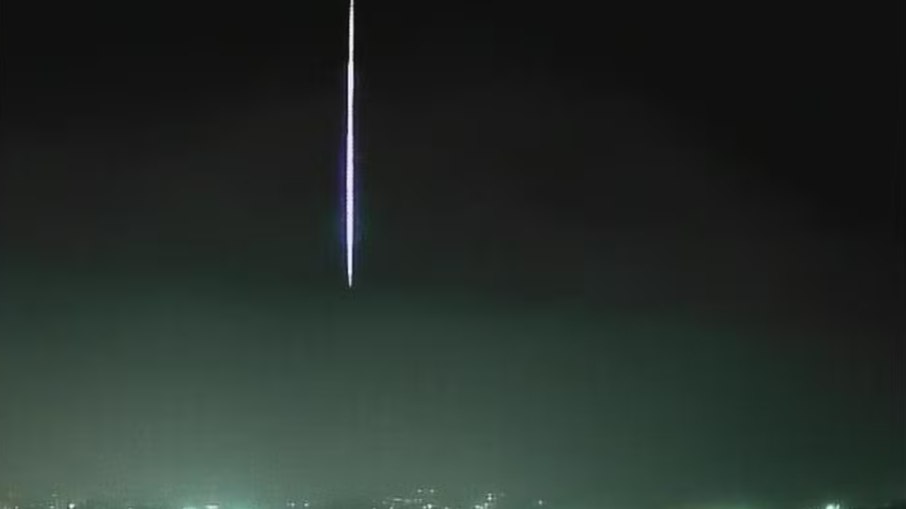 Meteoro no Rio Grande do Sul ingressou na atmosfera a uma altitude de 101,4 quilômetros