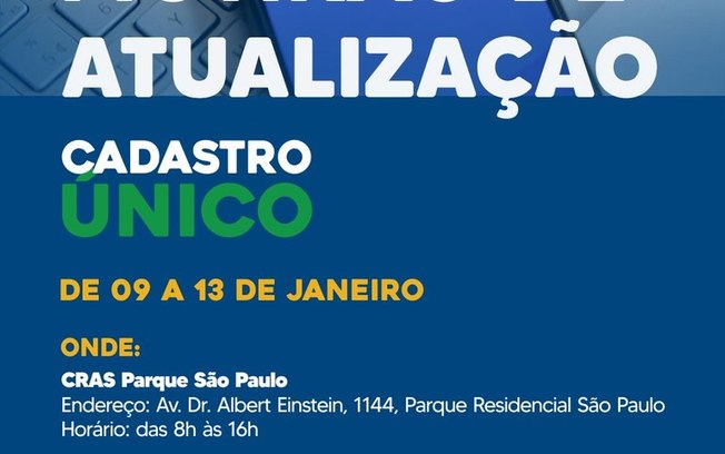CRAS do Parque São Paulo realiza mutirão do Cadastro Único