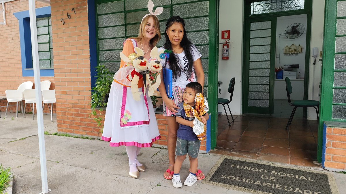Fundo Social Valinhos entrega de ovos de Páscoa para famílias cadastradas