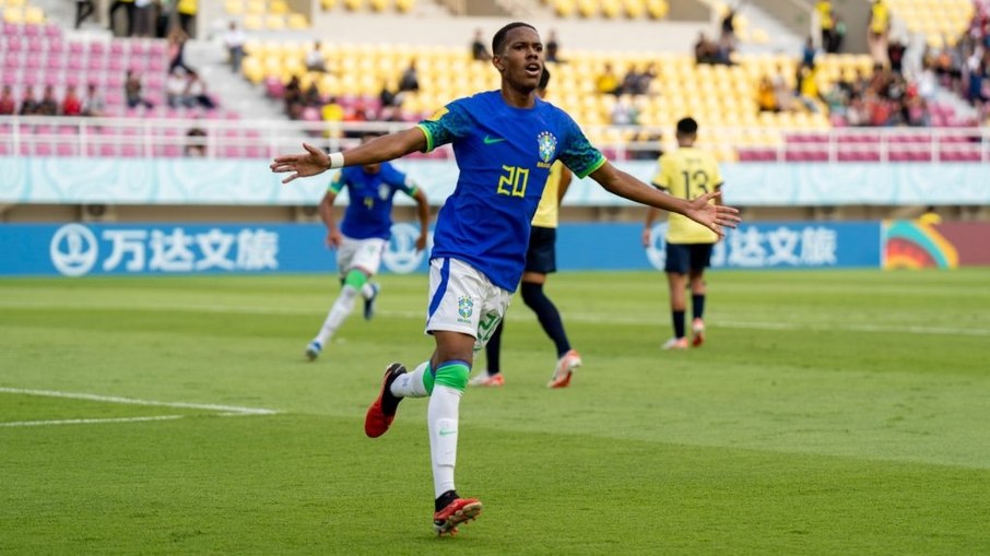 Estevão é um dos destaques do Brasil no Mundial Sub-17