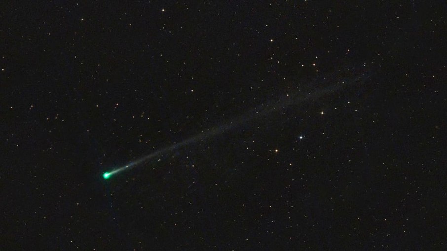 Cometa C/2024 S1 ATLAS em 20 de outubro, da Fazenda Astro Tivoli, Namíbia