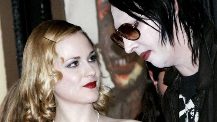 Evan Rachel Wood e Marilyn Manson