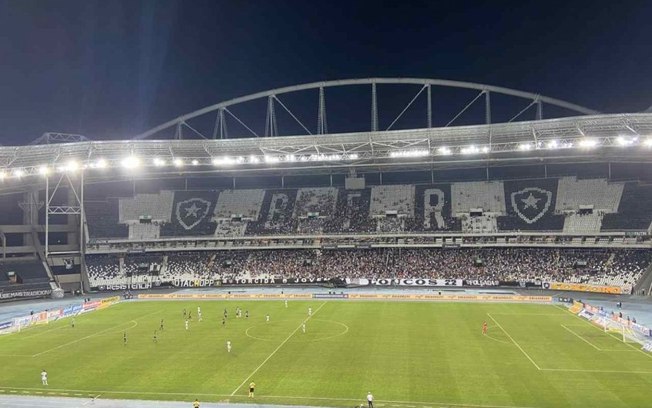 Nervosismo e impaciência são os tons da torcida do Botafogo na derrota para o Atlético-MG