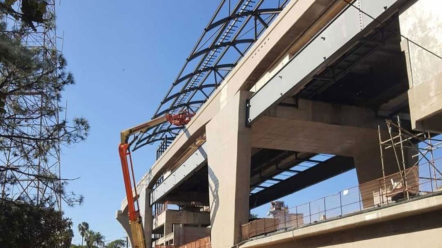 Obras da Linha 17 Ouro do Metrô