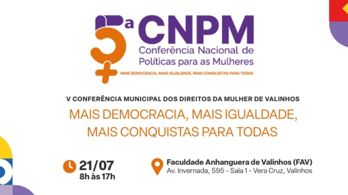 Conferência reunirá representantes da sociedade civil, do poder público, movimentos sociais e entidades organizadas Conferência reunirá representantes da sociedade civil, do poder público, movimentos sociais e entidades organizadas
