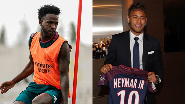 Mesmo erro de Neymar? Situação de Vini no Real Madrid é diferente