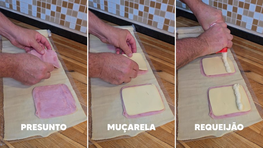 Recheando o Pastel