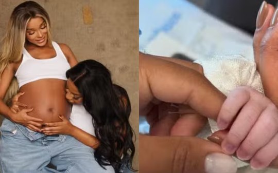 Famosos celebram o nascimento de Zuri, filha de Ludmilla e Brunna