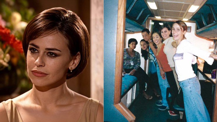 Daniela Escobar resgata fotos dos bastidores de "O Clone"