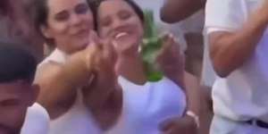 Imagens mostram vítimas em festa antes de crime na Bahia