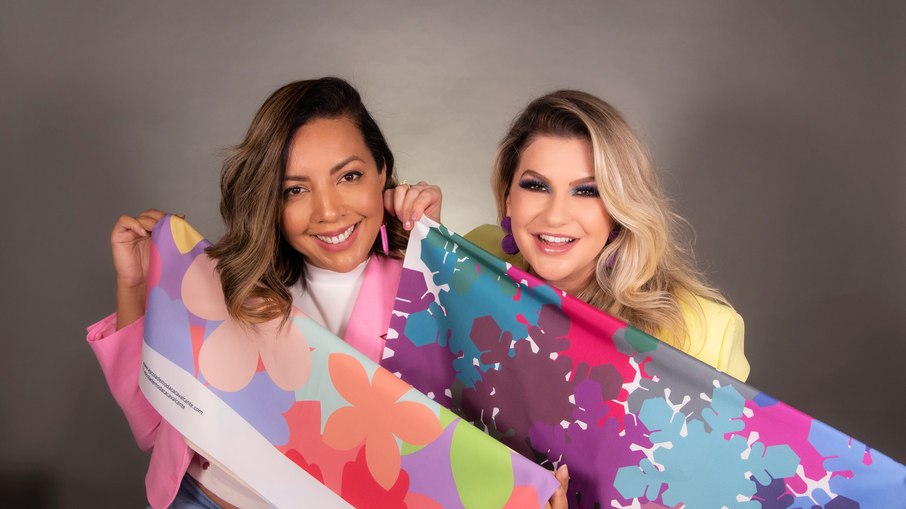 Cá Cavalcante e Alice Salazar promovem a semana de 'Cores da Sua Beleza' 