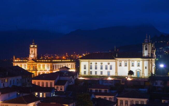 Ouro Preto é uma cidade história ótima para o turista conhecer andando