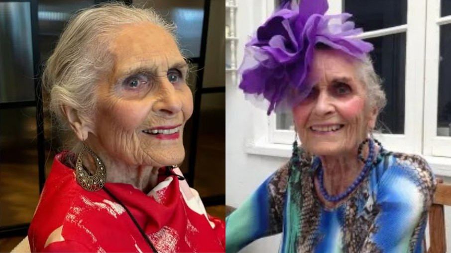 Daphne Selfe marcou a passarela por mais de 70 anos