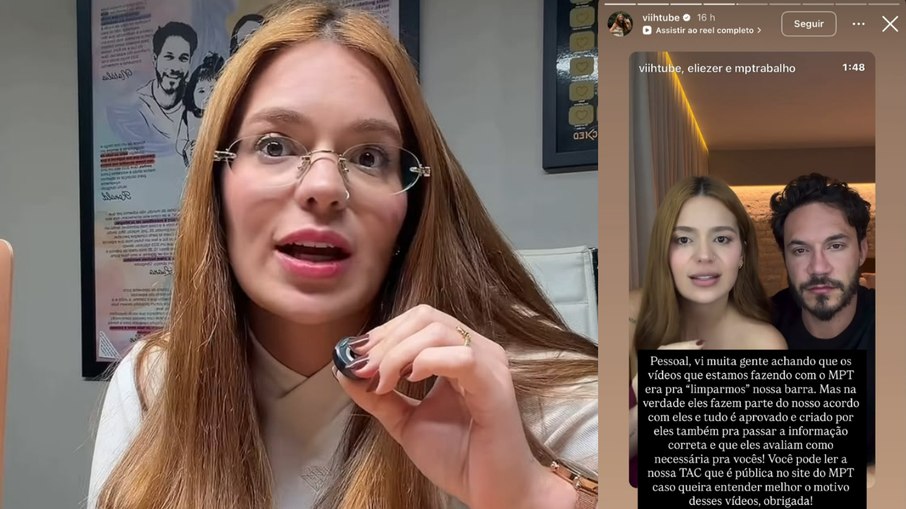 Viih Tube reage nas redes sociais após críticas Viih Tube reage nas redes sociais após críticas