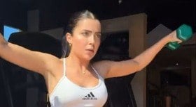Jade Picon mostra corpo sarado em treino pesado; veja fotos