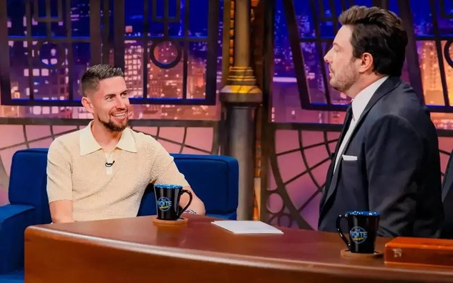 Jorginho, do Flamengo, em participação no programa 