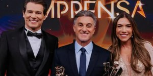 Luciano Huck vai ao SBT e fala sobre Silvio Santos