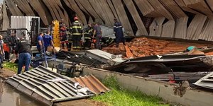 Chuva: telhado desaba e deixa 1 morto e 2 feridos em Franca (SP)