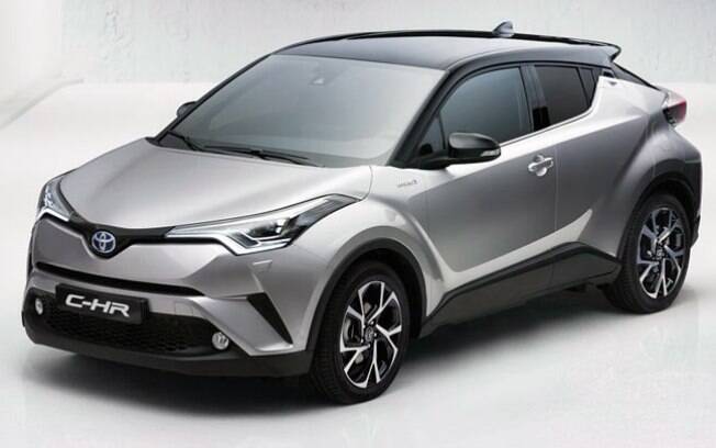 Toyota C-HR: SUV  tem estilo arrojado e poderá ser vendido no Brasil em breve, já que vem sendo testado no Brasil