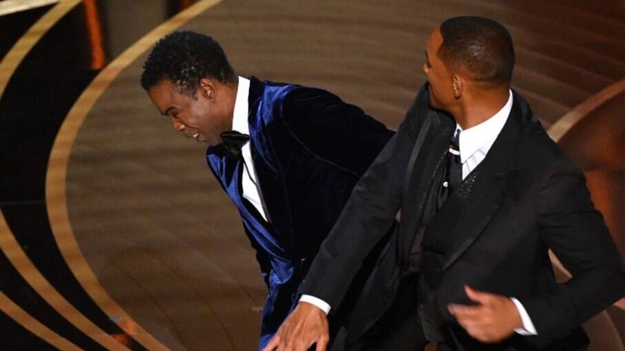 Tapa de Will Smith em Chris Rock no Oscar 2022