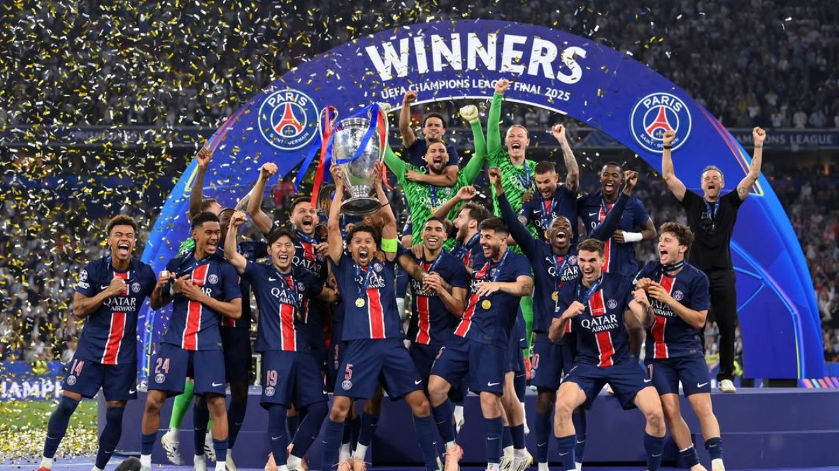 Histórico! PSG atropela Inter e conquista a Champions pela 1ª vez