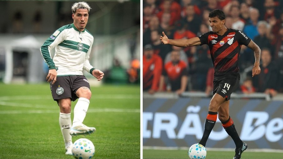 Coritba e Athletico-PR vêm de derrotas no Brasileirão da Série A