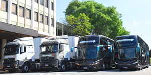 Mercedes-Benz e Be8 testam biocombustível 100% renovável