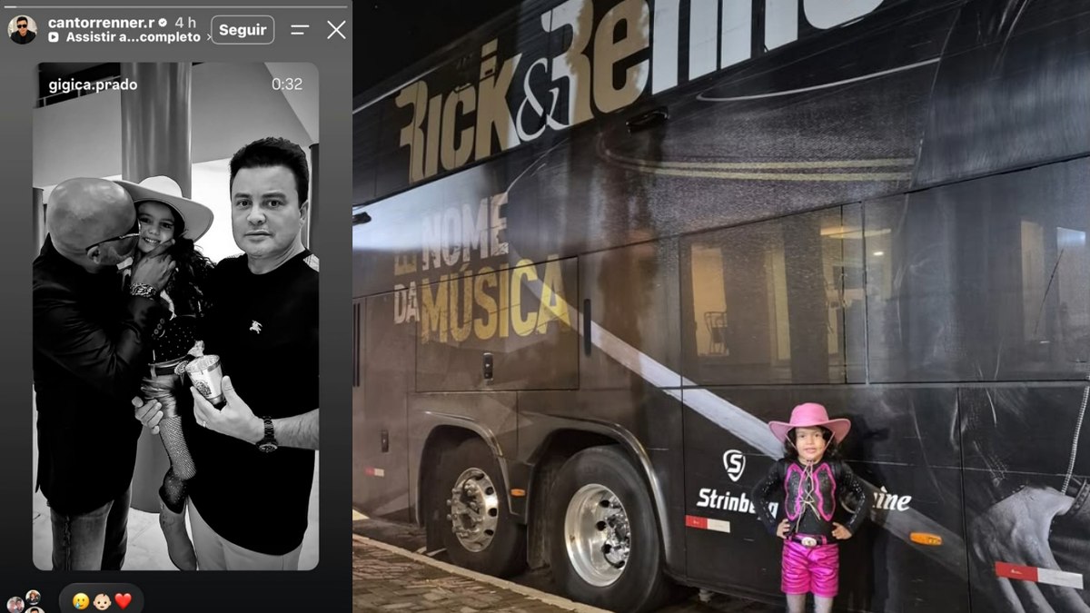 Gigica Prato era fã de Rick e Renner Gigica Prato era fã de Rick e Renner