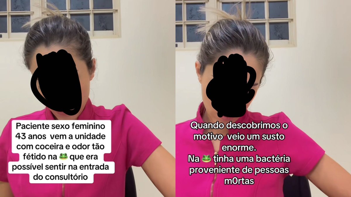 Vídeo viral no TikTok diz que paciente teria descoberto 'bactéria proveniente de pessoas mortas' na vagina