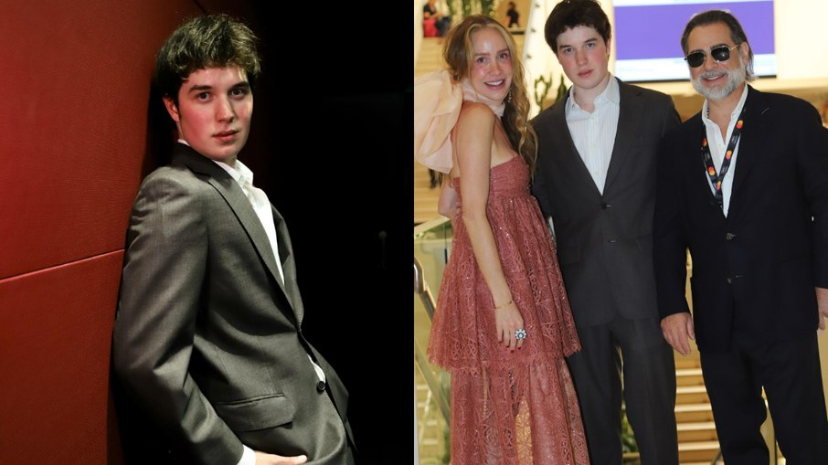 Stephano Strand ao lado dos pais, Rafaela Vasconcellos e Nuno Vasconcellos Stephano Strand ao lado dos pais, Rafaela Vasconcellos e Nuno Vasconcellos