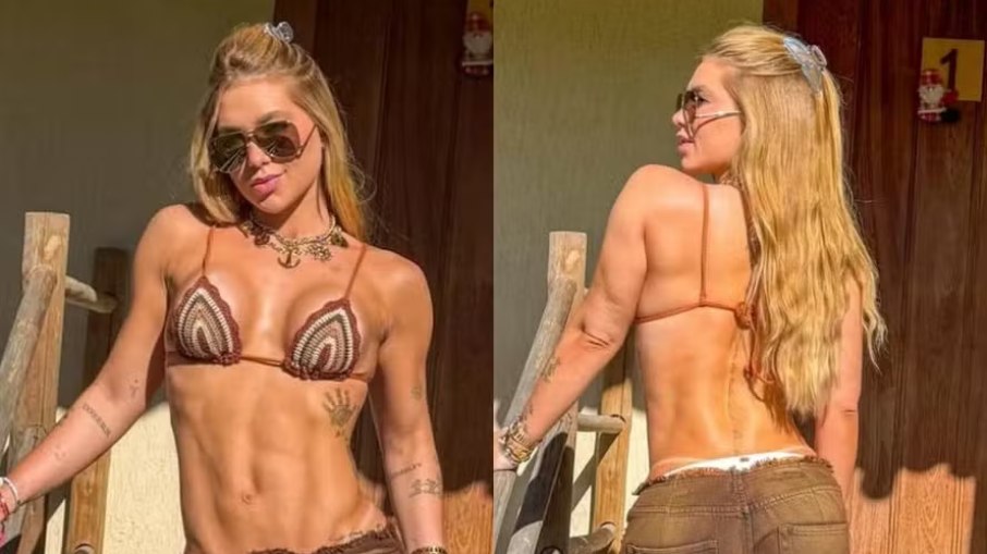 Virginia Fonseca celebra Natal em Trancoso e ostenta boa forma em fotos de biquíni