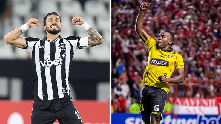 Botafogo na Libertadores: saíram as odds de jogo com o Barcelona