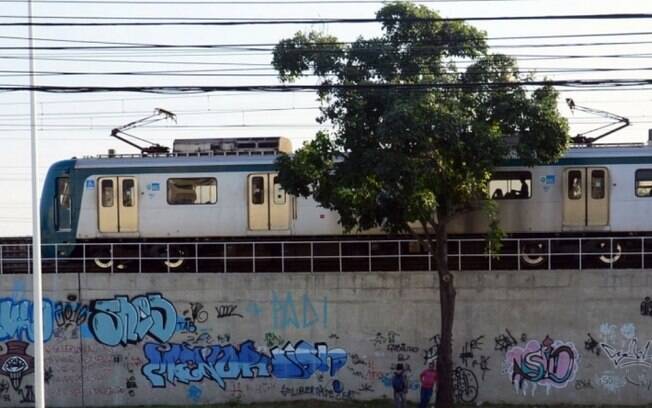 Traficantes sequestraram trem no Rio de Janeiro