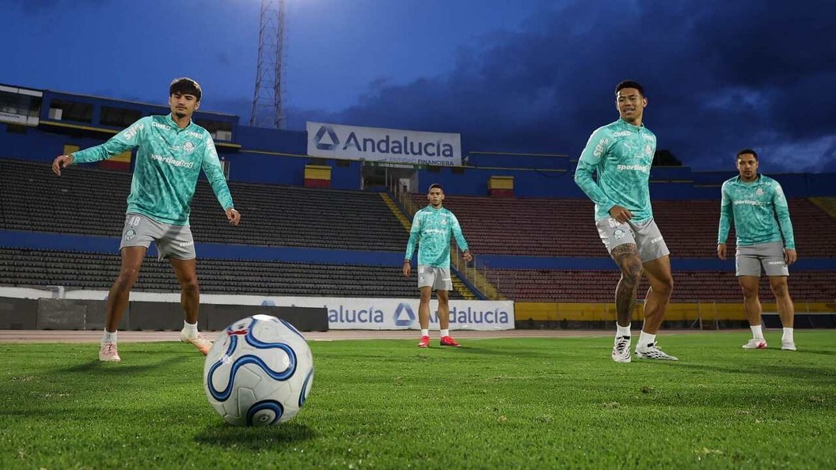 Altitude faz Palmeiras mudar preparação para duelo com a LDU