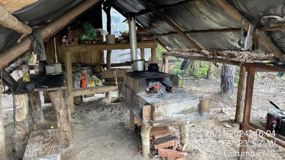 Cozinha para os funcionários 