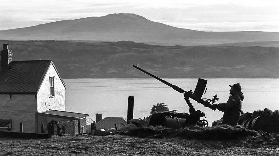 Artilharia antiaérea argentina nas Ilhas Malvinas