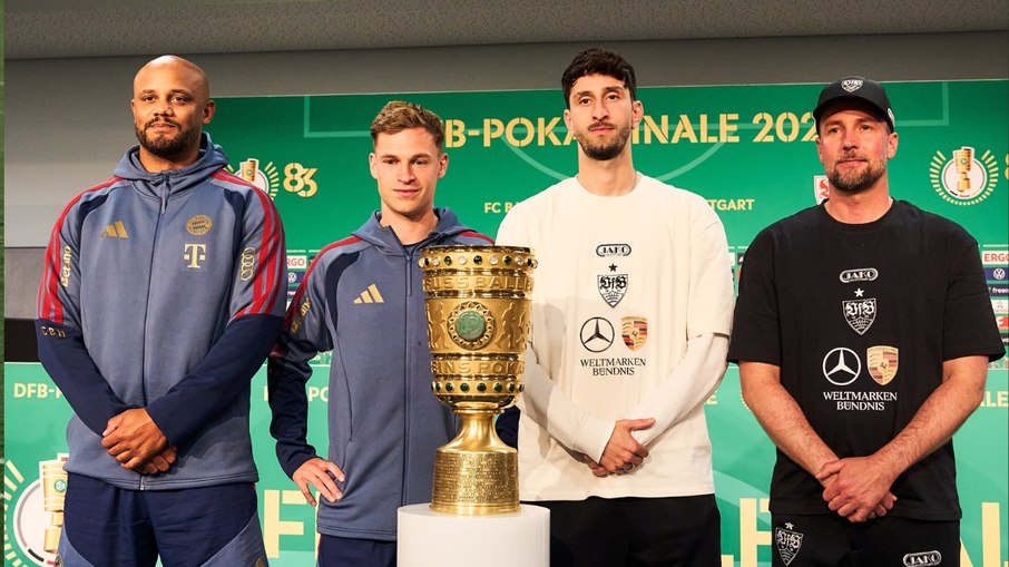 Bayern de Munique e Stuttgart disputam a final da Copa da Alemanha
