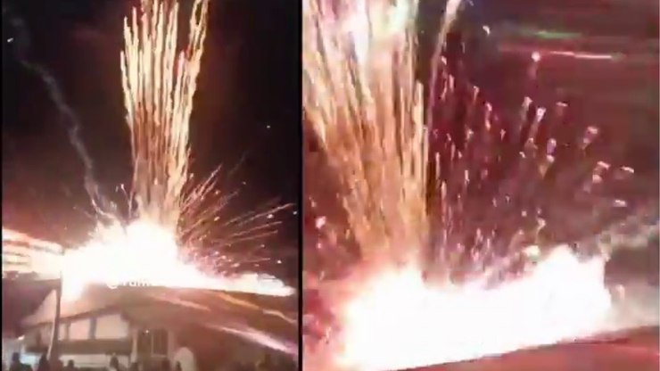 RS: público é atingido por fogos de artifício em evento de Natal