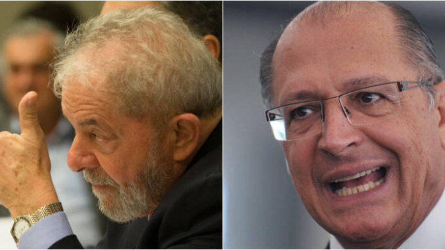 Ex-presidente Lula e ex-governador Geraldo Alckmin 