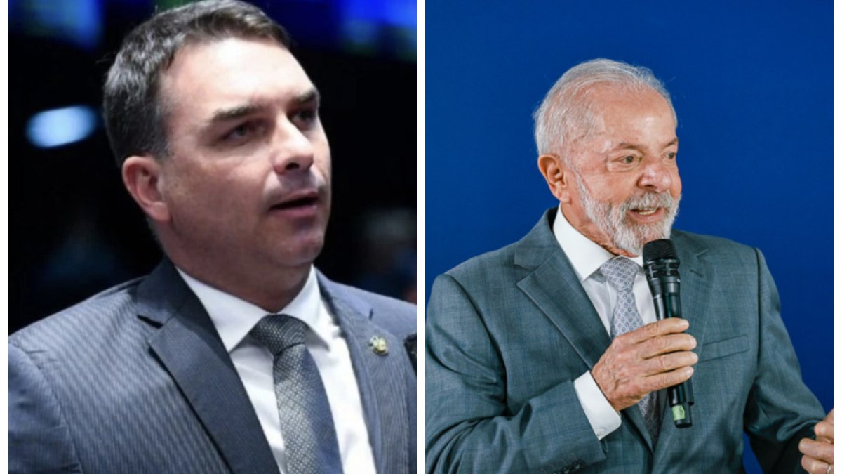 Flávio Bolsonaro (PL) e o presidente Lula (PT) Flávio Bolsonaro (PL) e o presidente Lula (PT)