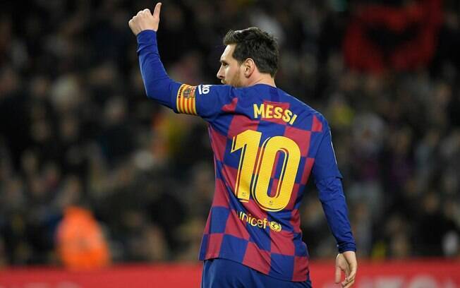 Messi tem contrato com o Barcelona até o fim da temporada