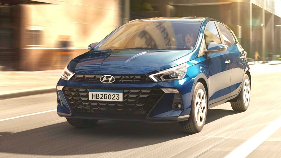 Hyundai HB20: nova frente passa a seguir o estilo dos lançamentos mais recentes da Hyundai global 