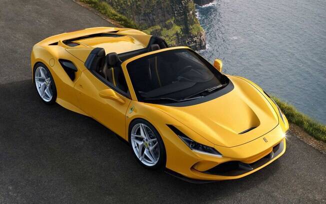Ferrari F8 Spider pode rebater o teto em apenas 14 segundos, em velocidades abaixo de 45 km/h