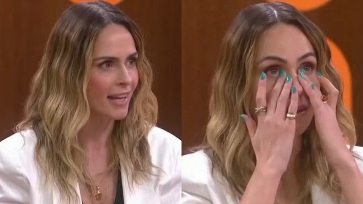 Ana Paula chora ao falar sobre morte do pai: "Irreparável"
